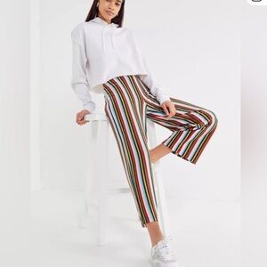 UO Striped Knit Cropped Pants